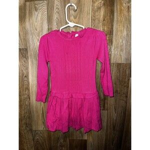 Fun & Fun Pink Knit Dress Girls Size 2 Years